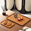 Nordic Style Faux Wood Grain Rectangular Serving Tray