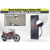 Royal Enfield Super Meteor 650 "Left Hand Side Chrome Mirror Assembly"