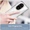 For Honor 200 Pro 5G Transparent Case Electroplating Buttons (Big Rear Lens Hole)