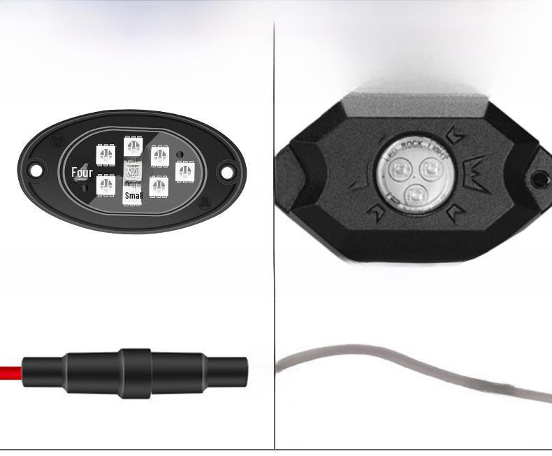 RGB Music Rhythm Car Atmosphere Light for Off-Road Vehicles