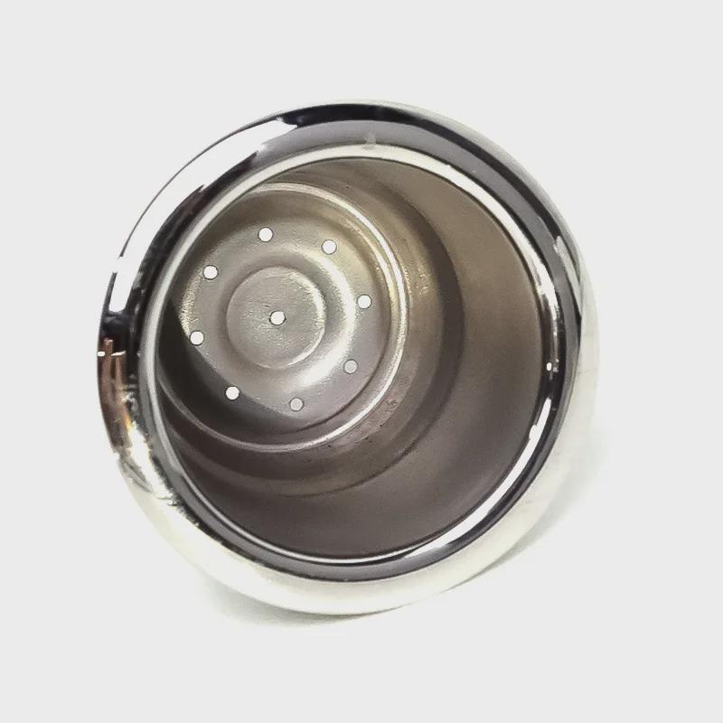 Capsulă de cafea din oțel inoxidabil, reutilizabilă, compatibilă cu Nespresso