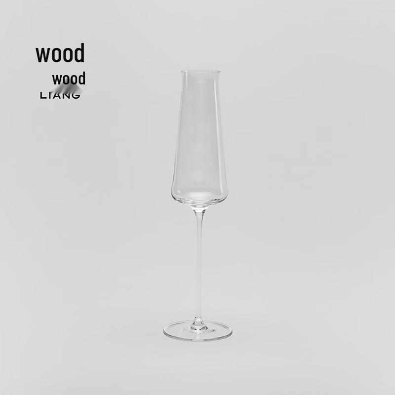 Elm Moon Dew Crystal Champagne Glass