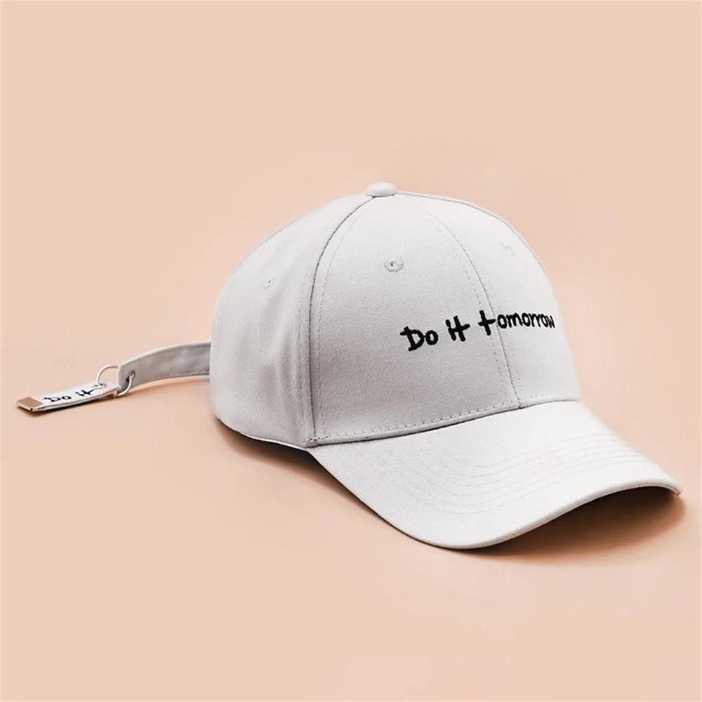 Minimalist Thin Hat Summer Duckbill Hat Solid Color Embroidered Cotton Couple Baseball Cap