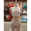 WhiTe Single Layer SofT Wire Bra Half T panTy seT  Bbr2402 bpT2402T 