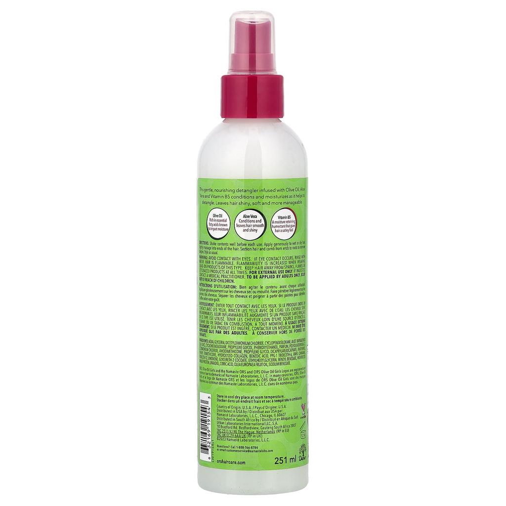 ORS, Leave-In Conditioning Detangler, For Dry and Unruly Hair, 8.5 Fl Oz (251 Ml)