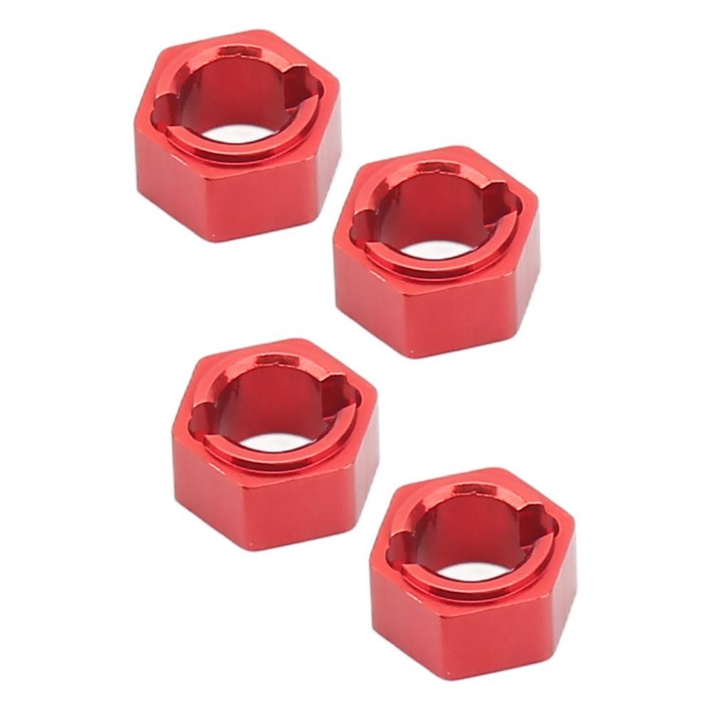 4Pcs Easy Installation 7mm Hex Wheel Hubs Adapter for FMS FCX24 1/24 RC Car RC Off-Road Car