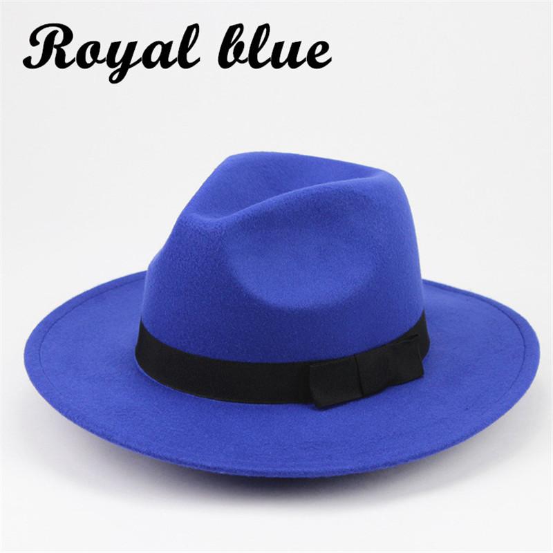 Spring and Summer Womens Felt Hat 