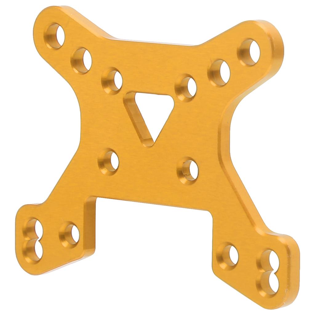 Front Shock Absorber Board Damping Plate Fit for Wltoys 144001 114 RC Car Spare PartsGold Y