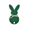 Cutlery Case Lovely Rabbit Cutlery Holder Cutlery Bag for Easter Christmas New Year Decor Non Woven Cloth Resuable 6PCS