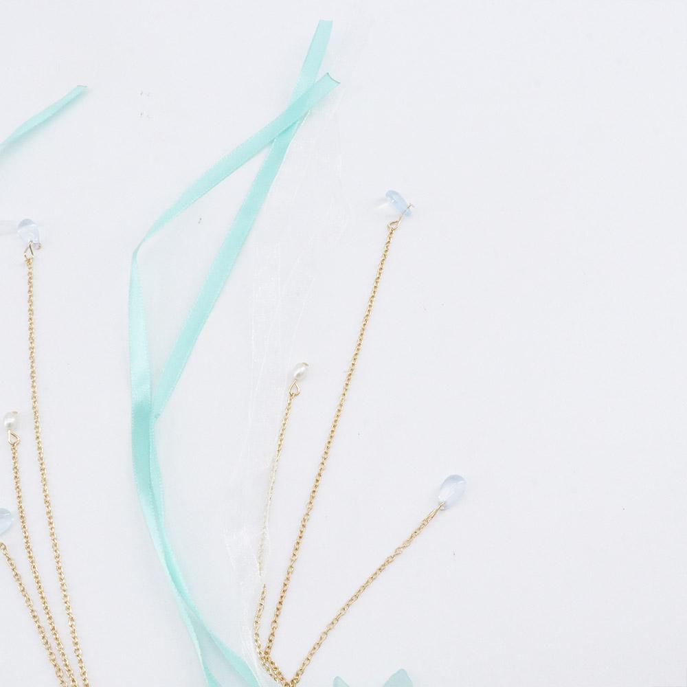 Tiaras Tassel Ribbon Hanfu Hair Crown Ancient Style Hairpin Chinese Style Headwear Flower Headband