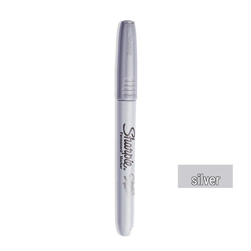 

Sharpie Metallic Gold, Silver, and Brass 1mm Markers серебряный