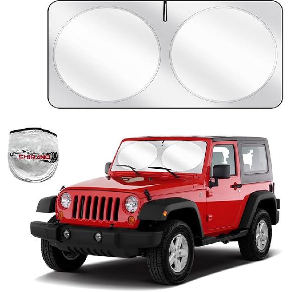 Upgraded Sunshade, Improved UV Protection Fabric, Foldable Front Sun Shade,  Accessories For Tesla Model 3/Y/Y Juniper 2016 To 2026