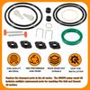 238286 Air Motor Repair Replacement kit 238-286 Pump Repair Kit suitable for Graco 300 5:1 Ratio Fire Ball 300 Oil Pumps