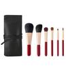 Takumi No Kumano Brush Brush No Kokoro Makeup Brush Set Brush Case Keshōfude Cosme-dō 6-Piece + FC-128C-R-K