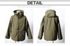 ECWCS PARKA Eco Wax Parka Military Jacket Water Repellent [Houston] Men's (JP, Alphabet, XL, Foliage)