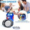 1 pz Apribottiglie Multifunzionale Portatile, Taglia Tappo Lattina di Birra, Apribottiglia Rapido per Bottiglia di Coca-Cola, Apribottiglie per Feste, Bar, Potluck, Gadget Domestici