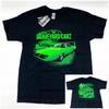 Graveyard Carz T-Shirt - Black W/ Green Plymouth Superbird Restored (Licensed)