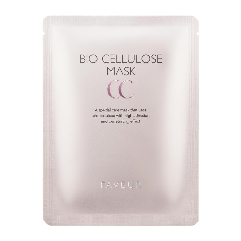 Fabul Biocellulose Mask CC Human Stem 23mL x 5 Masks [Face Mask, Anti-Aging Care, Firming, Elasticity, Vitamins, Retinol, NMN, Cells] (5 Uses)