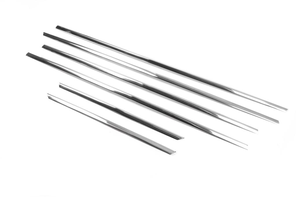 Lower Edging of Glasses (SW, Stainless) for Peugeot 508 2010-2018