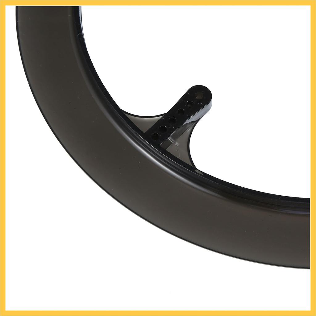 BULLSPANN Motorcycle Crankset Chainwheel Protector Chainwheel Protection 56 Replacement Cover, Cover, 52, 53, Teeth, Black/Clear, Part/Accessory.