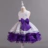 Dívčí šaty Sukně Mašle Květinová dívka Svatba Večerní šaty Narozeninová oslava Nadýchané šaty Šaty na programové vystoupení Dívčiny oblíbené šaty