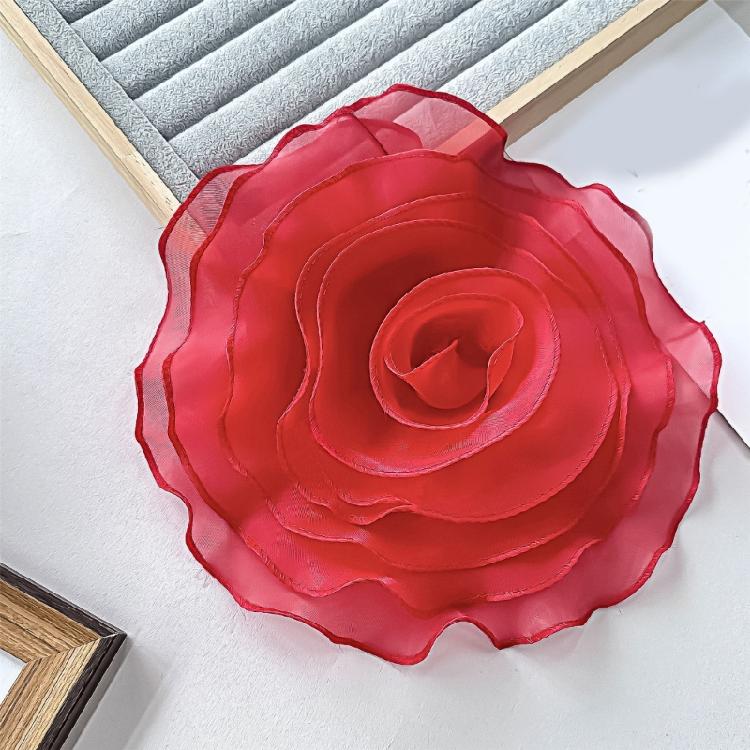 Ethnic Dress Corsages Decors 3D Flower Patches Sewing Clothes Garment Appliques