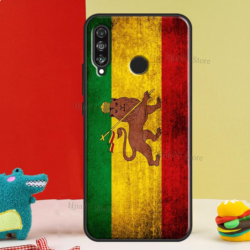 Rasta Löwe Reggae Bob Marleys Hülle Für Huawei P20 Lite P10 P30 P40 Mate 20 Pro Silikonhülle Für P Smart 2019 2021 Cover