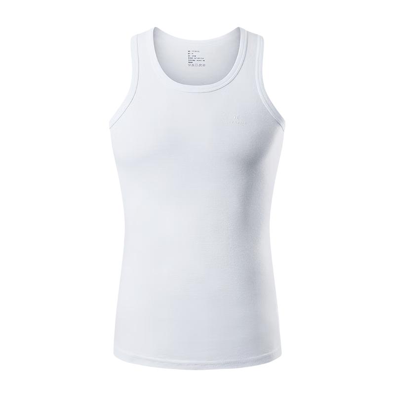 HLA Men s Cotton Sleeveless Vest 2-Pack 3XL