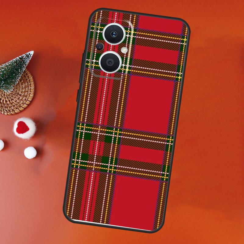 Clan Stewart Dress Tartan Plaid Case For OPPO Find X3 Lite X2 Neo X5 X6 Pro OPPO Reno 10 Pro 8T 5Z 4Z 4 5 6 7 8 Lite Cover