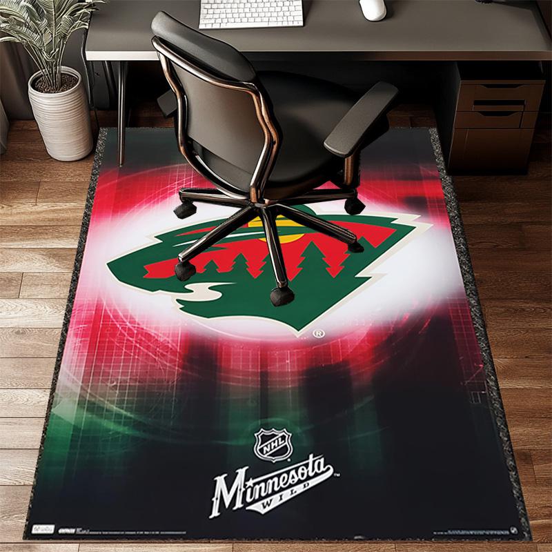 Winnipeg Hockey Team Floor Mat for Living Room, Game Rooms, Office, Bedroom, Office Floor Mat Playful Design, Christmas Fan Gifts