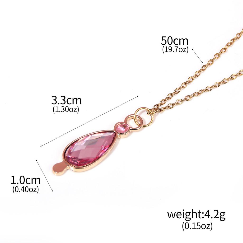 Puella Magi Madoka Magica Anime Jewelry Alloy Locking Chain With Cartoon Style For Cosplayers