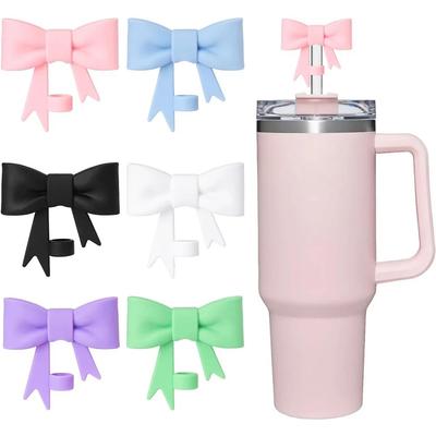 Capac de protecție împotriva stropilor pentru pai curbat, vârfuri și capace pentru pai de băut pentru cană Stanley/Tumbler pentru pai de 10 mm