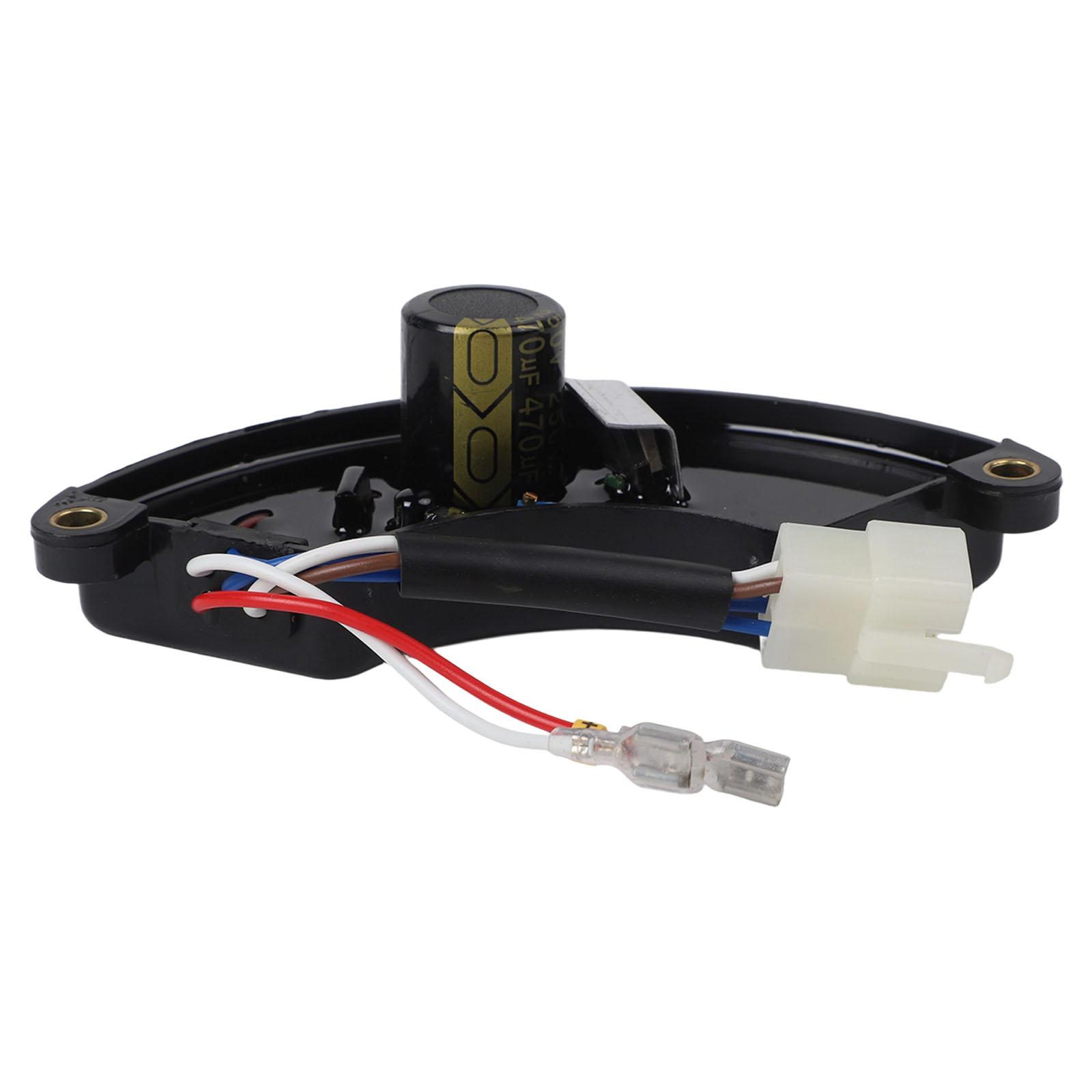 

Generator Parts Regulator Light Equipment 5.5KW 5KW 6KW Automatic Black For Diesel Generator Voltage Regulator 7KW China Mainland