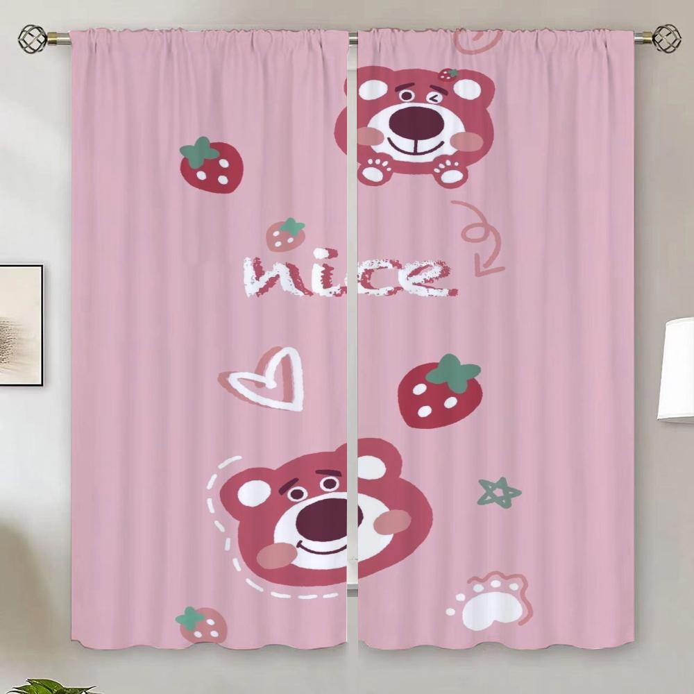Modern Living Room Curtains 2024 L-Lotso Anti-mosquito Curtains for Doors Blinds Blackout Curtain 100% Partition Christmas Blind