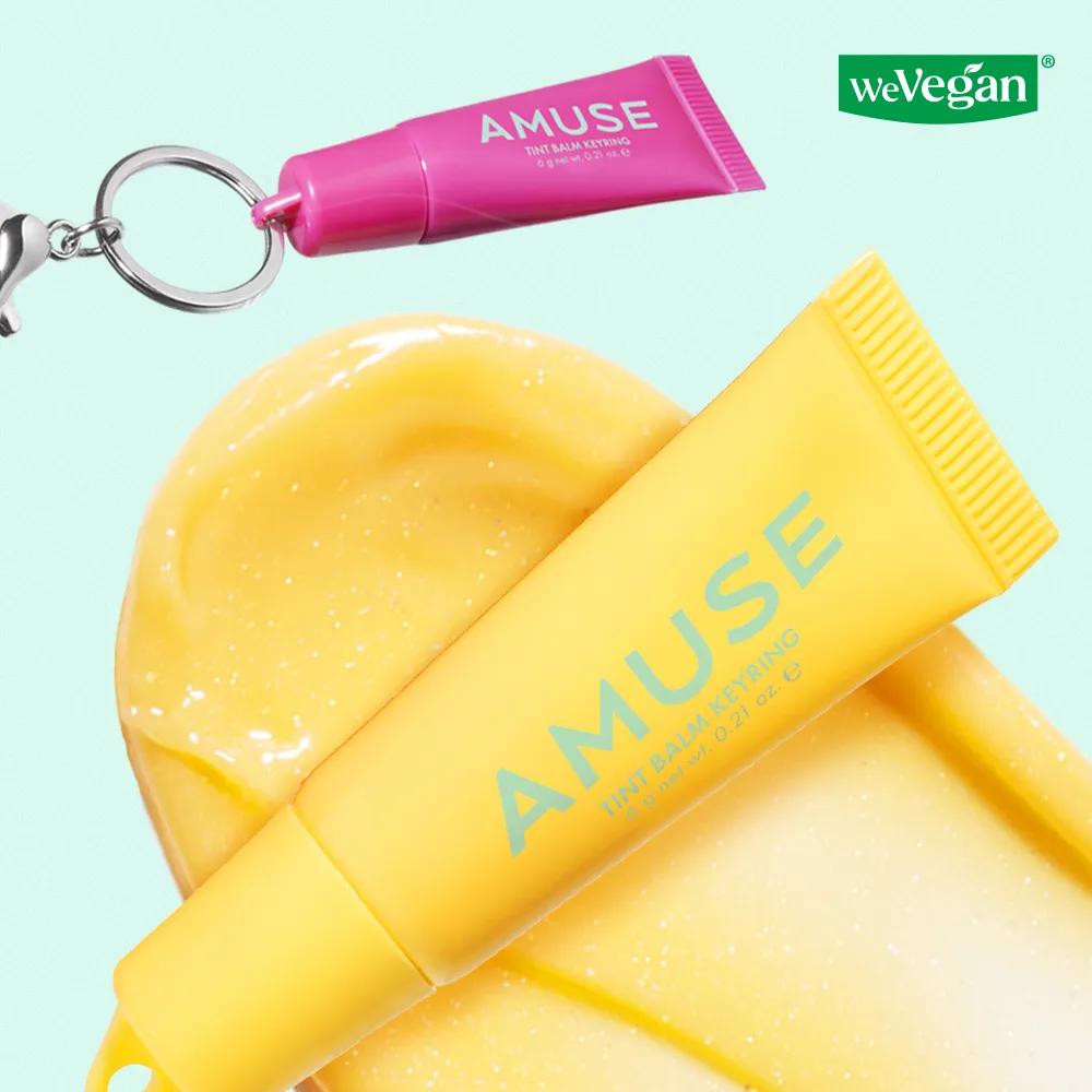 AMUSE Care/Tint Balm Keyring (10 Colors) 10 Oh Mango