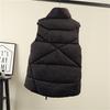 Gilet in cotone da donna taglie forti autunno e inverno moda tendenza gilet giacca con clip per cavallo