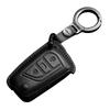 Genuine Leather Folding Key Case for Toyota Corolla, RAV4, Levin, Highlander, Reiz, and Fenglanda.