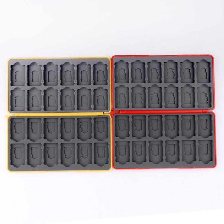 24-Grid Game Cassette Sleeve for Case Drop-resistant for Switch OLED Console