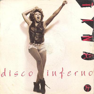 7inch Record TINA TURNER - Disco Inferno R6357 Parlophone 1993 UK Dance & Electronica Used