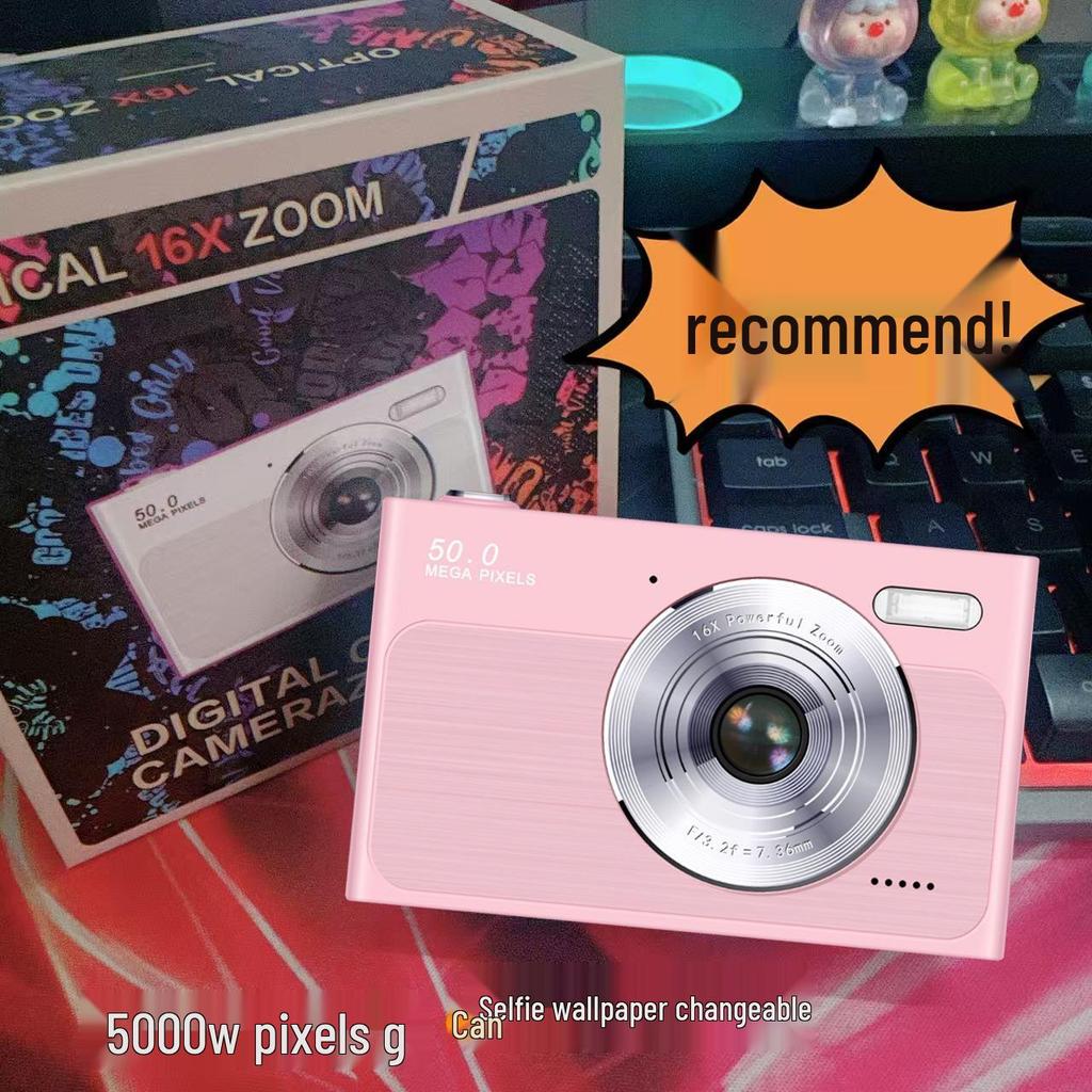 2025 Dual-Camera Retro Digital Student Travel Camera
