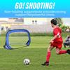 Portable Soccer Goal, Collapsible Pop-Up Training Net, Soccer Goal for Backyard and Indoor/Outdoor Use, Carrying Bag Included