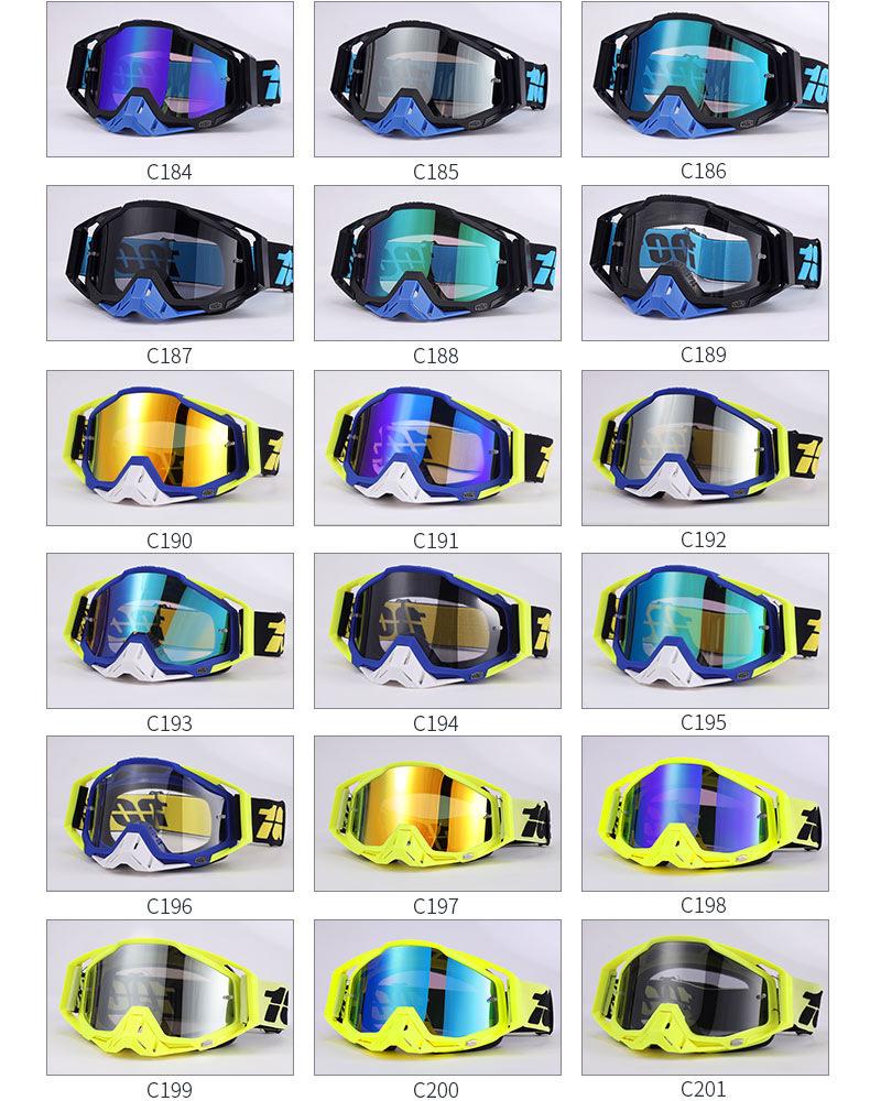 100% Windproof Off-road Motorcycle & Ski Goggles for Outdoor Riding