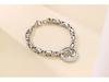 Kalen European-American Tree of Life Titanium Steel Diamond Bracelet for Women