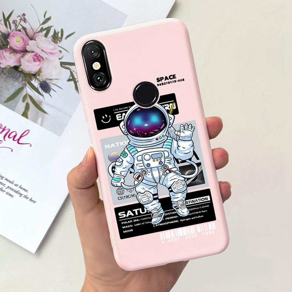 Case For Xiaomi Mi A2 Lite 5.84" Cute Animal Cartoon Candy Color Soft Silicone Phone Bumper For Xiaomi Mi A2lite Back Cover