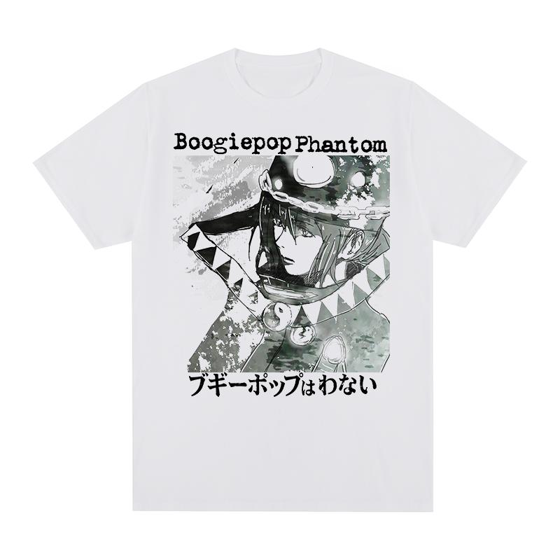 Boogiepop Phantom Vintage Tshirt Japanese anime television Kouhei Kadono Cotton Unisex T shirt New Tee Tshirt Womens Tops S