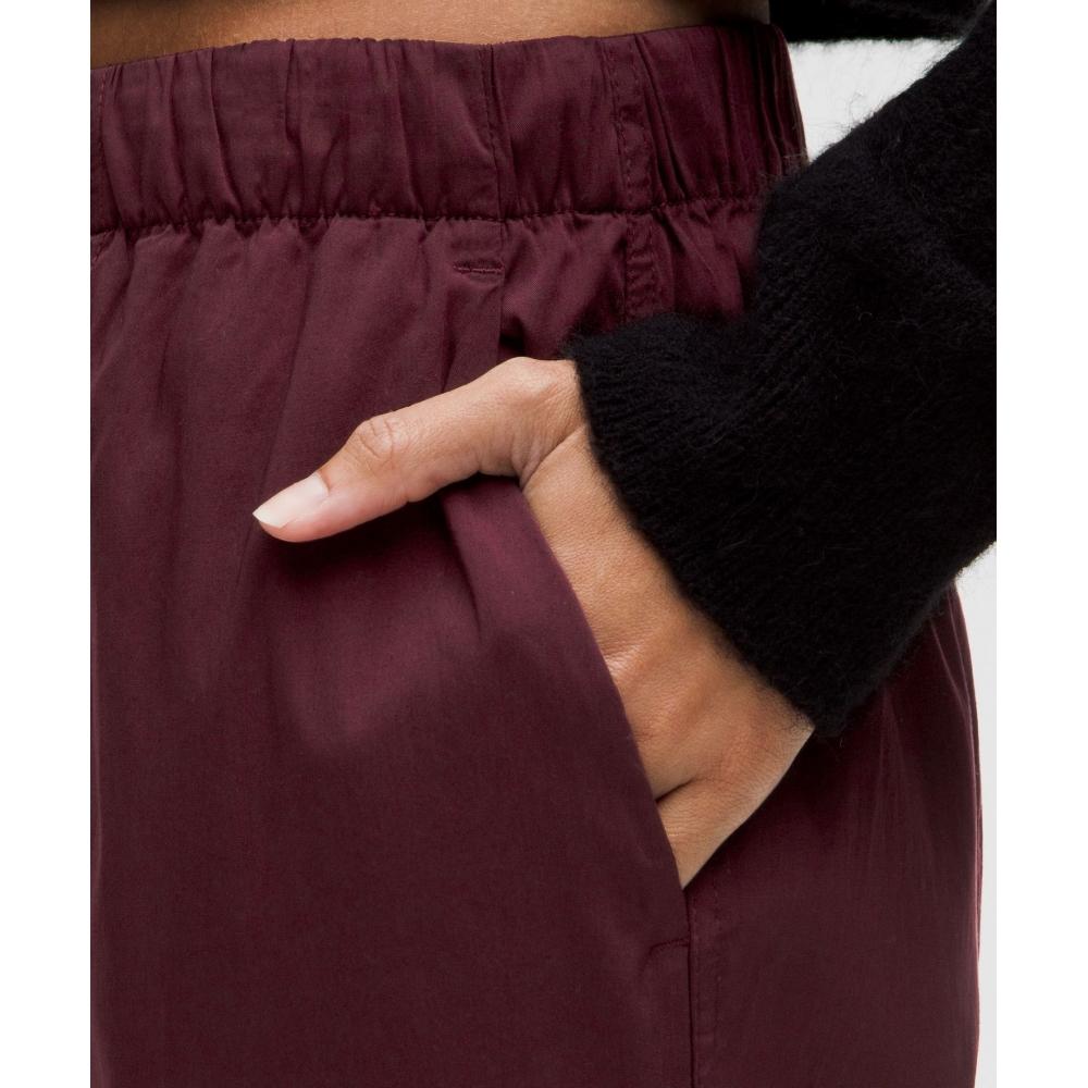 Lululemon Lightweight Adjustable Mid Rise Cargo Pant Garnet