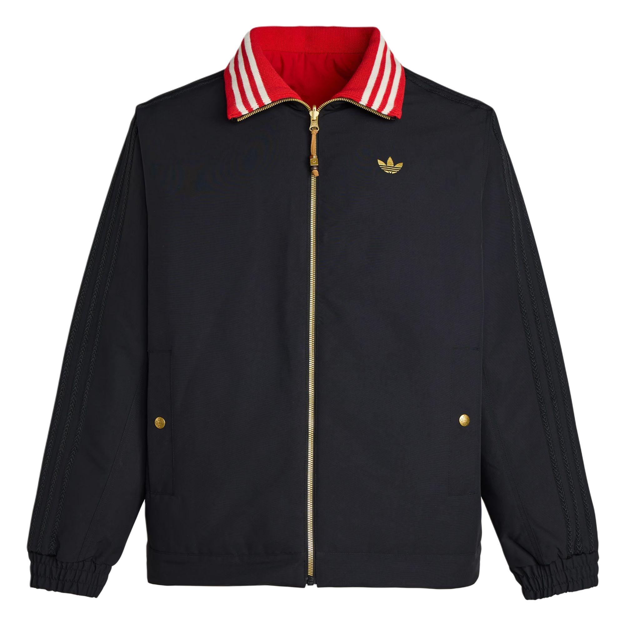 adidas LNY Jacket Padded  Black Better Scarlet  Men s KT0639 S
