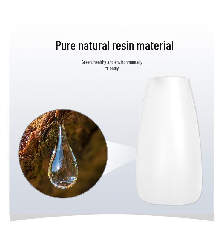 Ultra-Thin Seamless False Nails: Full & Half Cover No-Buff Nail Art Patches for Salons