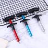 1PC Fishing Hook Remover Aluminum Tube Ergonomic Design Detacher Tool for Safe Efficient Lure Release Angling
