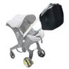 DOONA 4-in-1 Baby Carrier: Car Seat Cover, Rain Cover, Mosquito Net, Hanging Bag, Mummy Bag, Sunshade, Wheel Accessories.